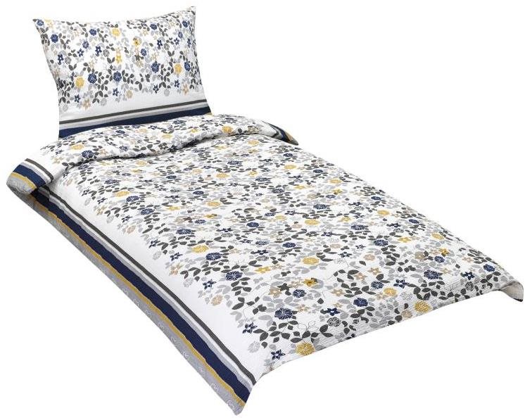 Bellatex s.r.o. Povlečení krep 80/826 šedý lupínek 140x200, 70x90