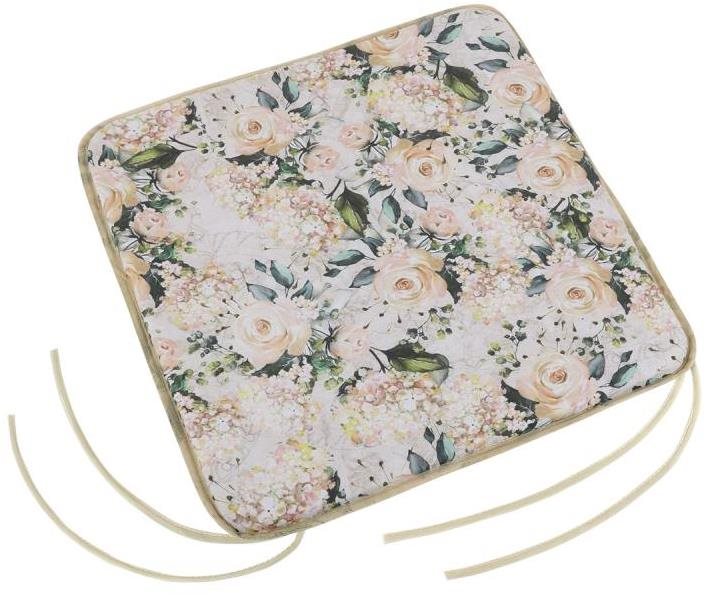 Bellatex EMA hladký - 40 × 40 cm, hladký - vanilková růže