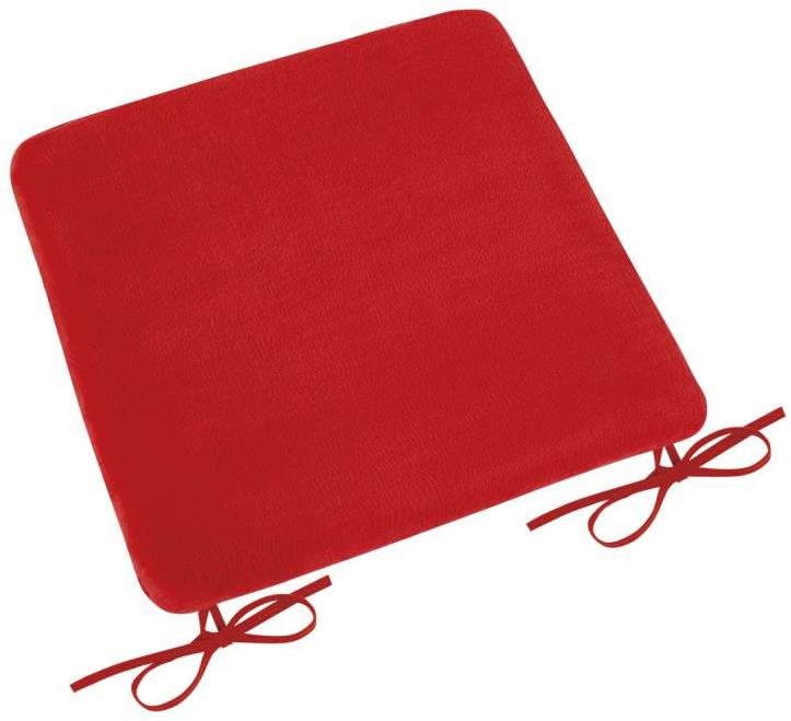 Bellatex Hladký Korall micro - 40 × 40 cm - červená
