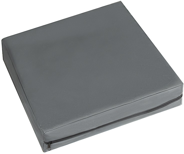 Bellatex Nepromokavý - 40 × 40 × 10 cm - potah na zip - tmavě šedá