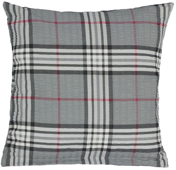 Bellatex Krepový - 40 × 40 cm - šedé káro