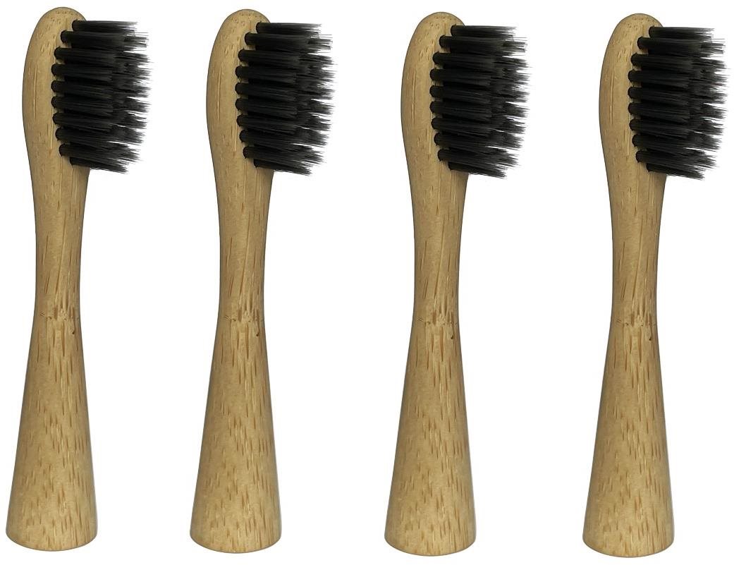 BMK ECO3 Dětské bambusové hlavice s aktivním uhlím k zubním kartáčkům Philips Sonicare - 4 ks