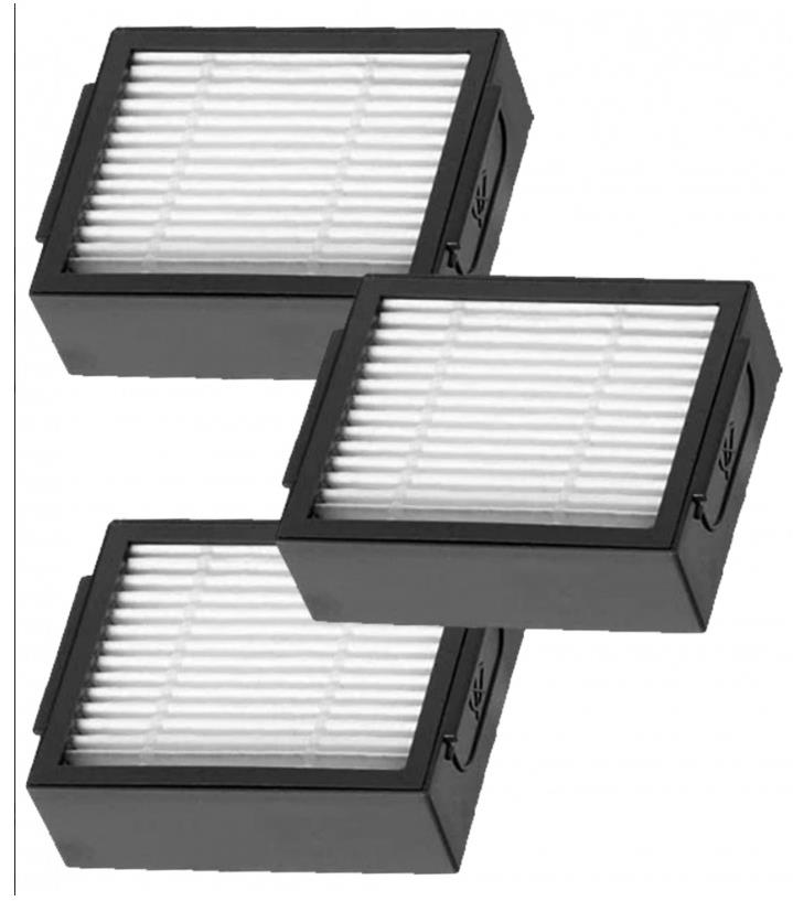 BMK Sada 3 ks filtrů pro iROBOT E5, E6, i3, i3+, i4, i4+, i6, i6+, i7, i7+,i8, i8+, j7, j7+, j9+