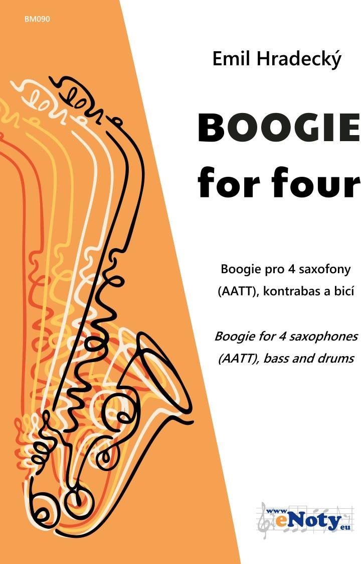 Boogie for four - Emil Hradecký / boogie pro 4 saxofony (AATT) (+ basa + bicí)