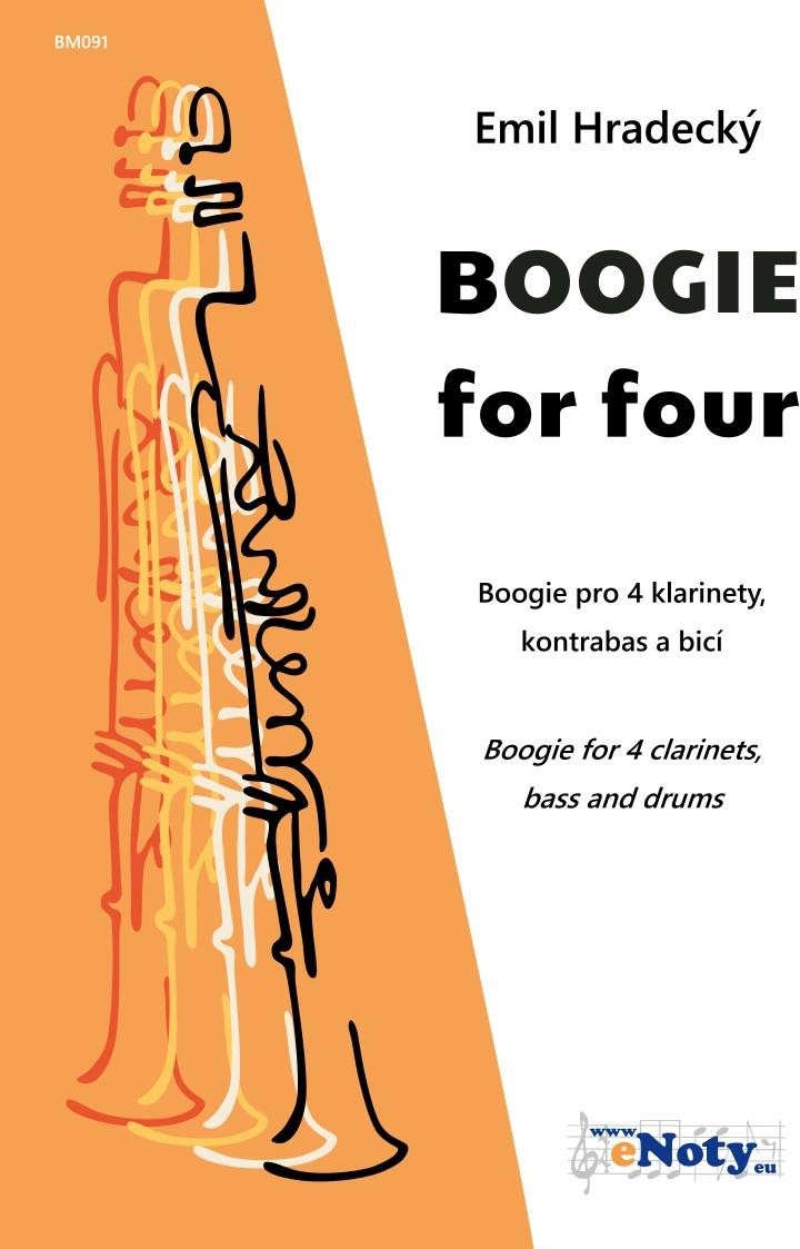 Boogie for four - Emil Hradecký / boogie pro 4 klarinety (+ basa a bicí)
