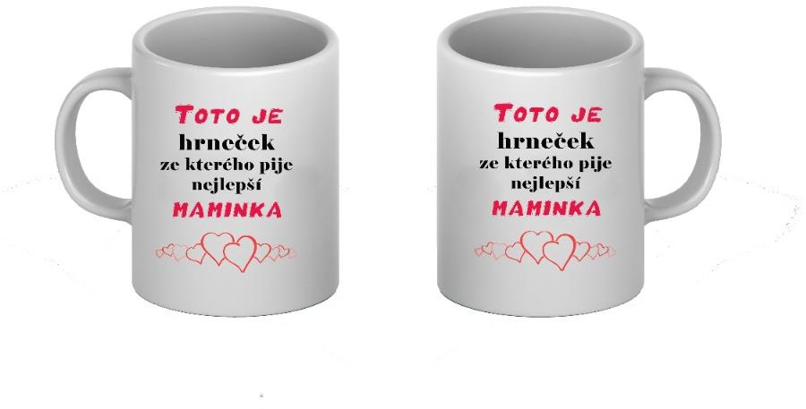 Banalita Hrnek s textem pro maminky 330 ml - Toto je hrneček ze kterého pije