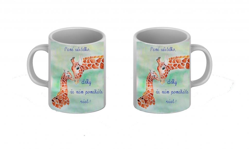 Banalita Hrnek pro paní učitelku 330 ml - Paní učitelko, díky že nám pomáháte růst!