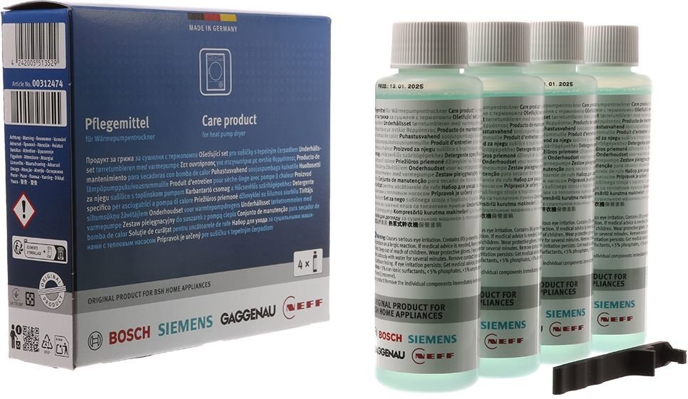 BOSCH 00312474 Čisticí prostředek pro sušičky s tepelným čerpadlem