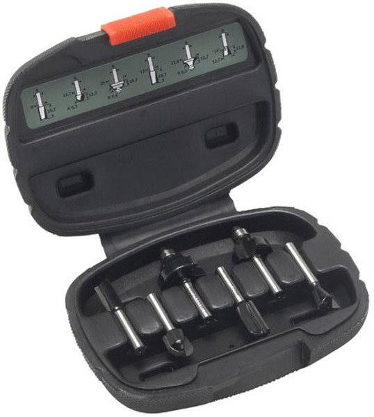 BOSCH Sada fréz, 6 dílná 2.607.019.464