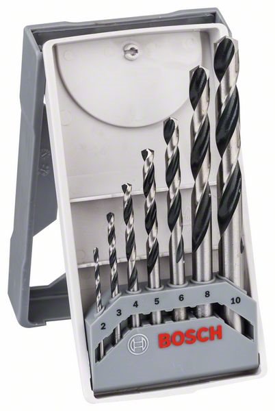 BOSCH Vrtáky do kovu Twist Speed 7ks Mini X 2.608.577.347