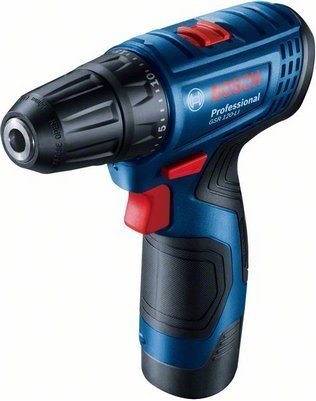 BOSCH Professional Vrtačka AKU GSR 120-LI, kufr 0.601.9G8.000 (2 × 2 Ah)
