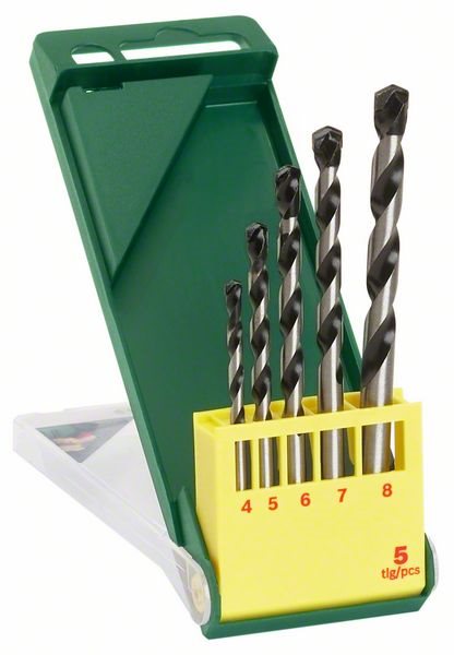 BOSCH 5 dílná sada vrtáků do betonu Pml 2.607.019.445
