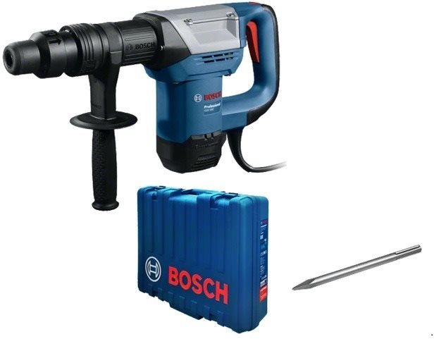 BOSCH Professional Bourací kladivo elektrické GSH 500, špičatý sekáč, kufr 0.611.338.720