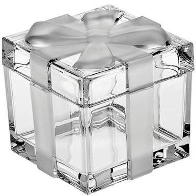 Bohemia Crystal Dárková dóza s víkem 115mm