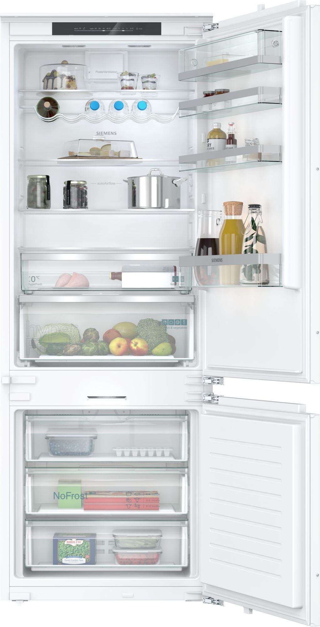 Siemens iQ500 vestavná lednice s mrazákem 193,5 x 70,8 cm KB96NADD0