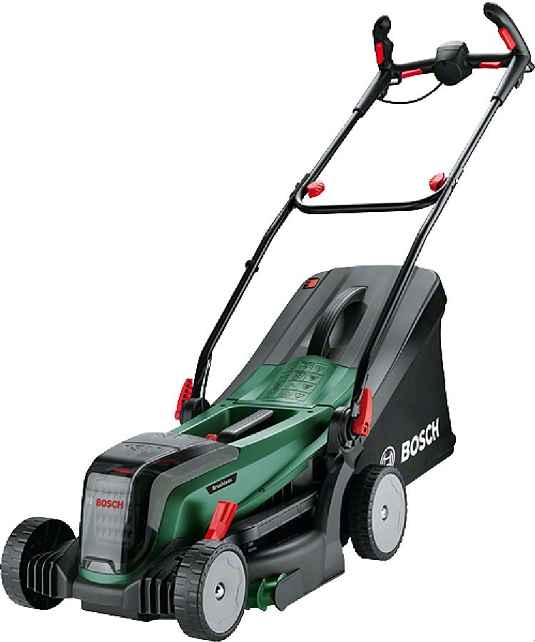 BOSCH Rotační sekačka AKU UniversalRotak 2x18V-37-550 (bez AKU) 0.600.8B9.E01