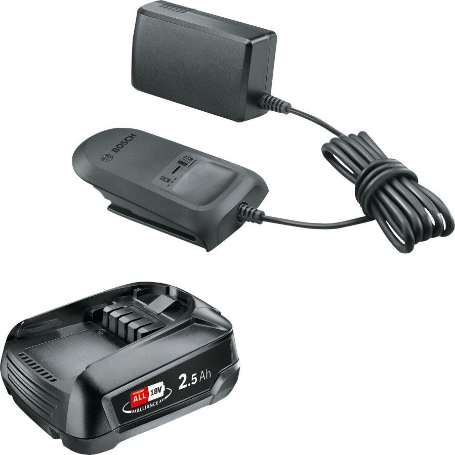 BOSCH Starter Set PBA 18V 2,5 Ah + AL 18V-20 W 1.600.A02.625