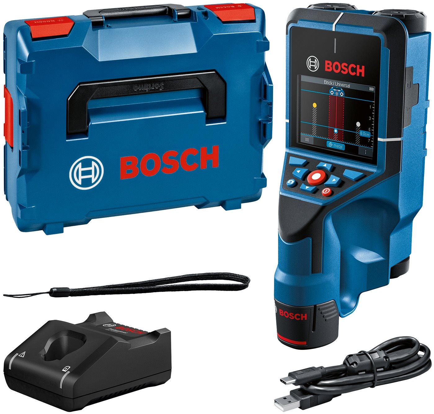 BOSCH Professional Detektor D-Tect 200 C 0.601.081.601