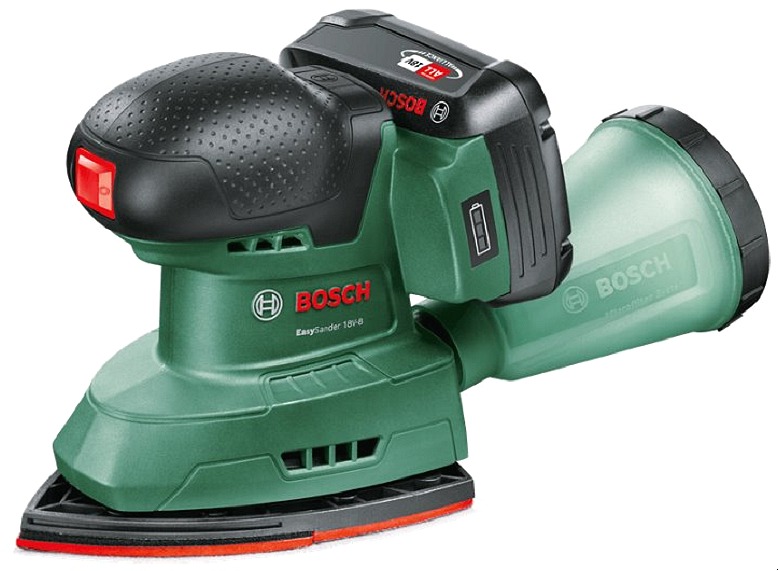 BOSCH Vibrační bruska AKU EasySander 18V-8 0.603.3E3.002 (1 × 2 Ah)