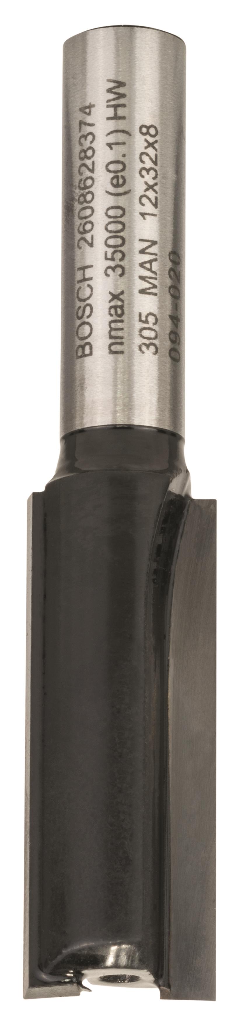 BOSCH Drážkovací fréza, 8 mm, D1 12 mm, L 31,5 mm, G 62 mm 2.608.628.374