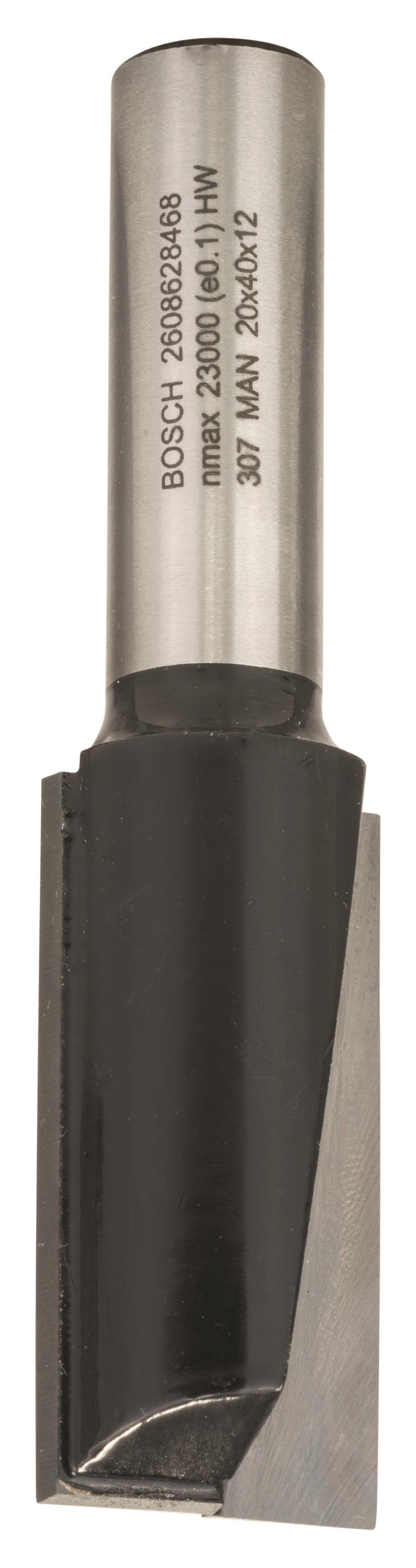 BOSCH Drážkovací fréza, 12 mm, D1 20 mm, L 40 mm, G 81 mm 2.608.628.468