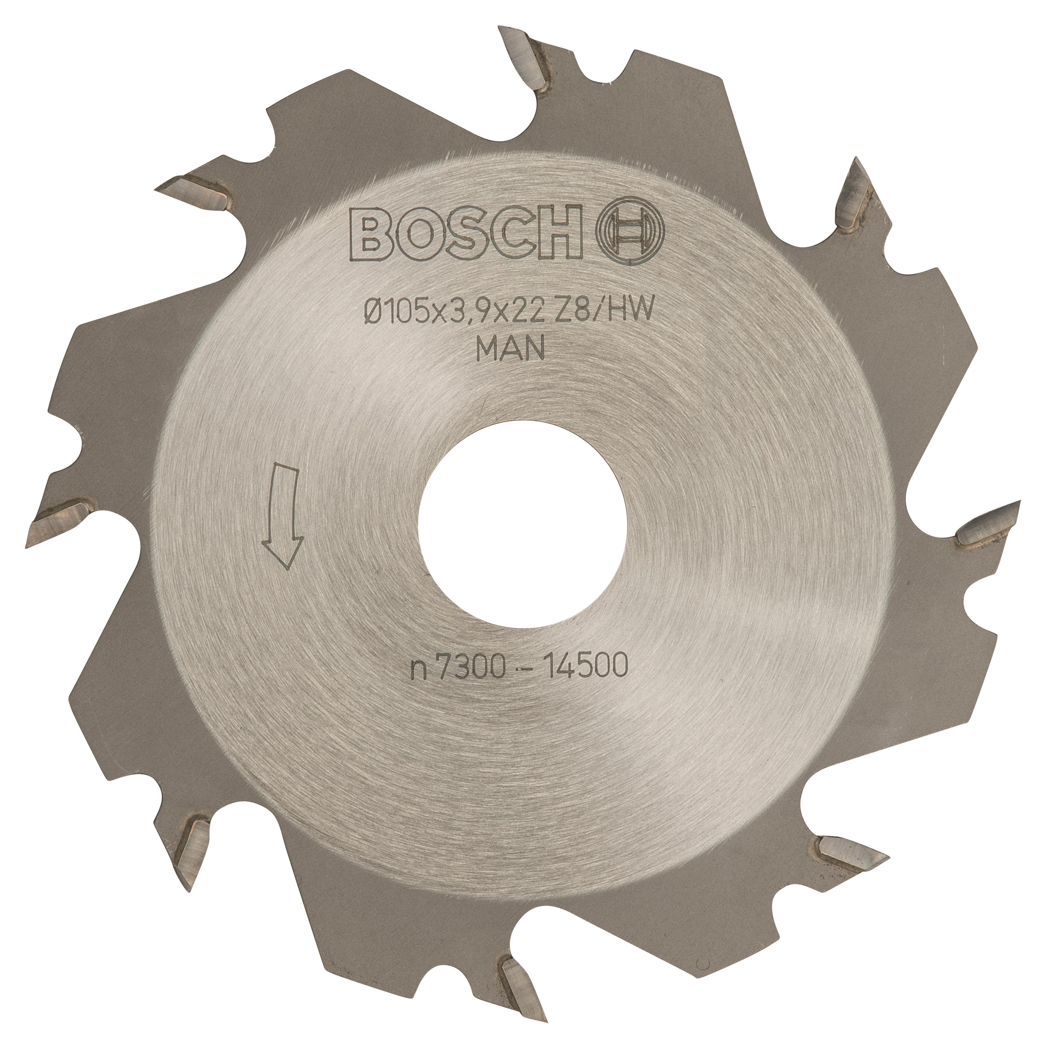 BOSCH Kotoučová fréza, 8, 22 mm, 4 mm 3.608.641.013