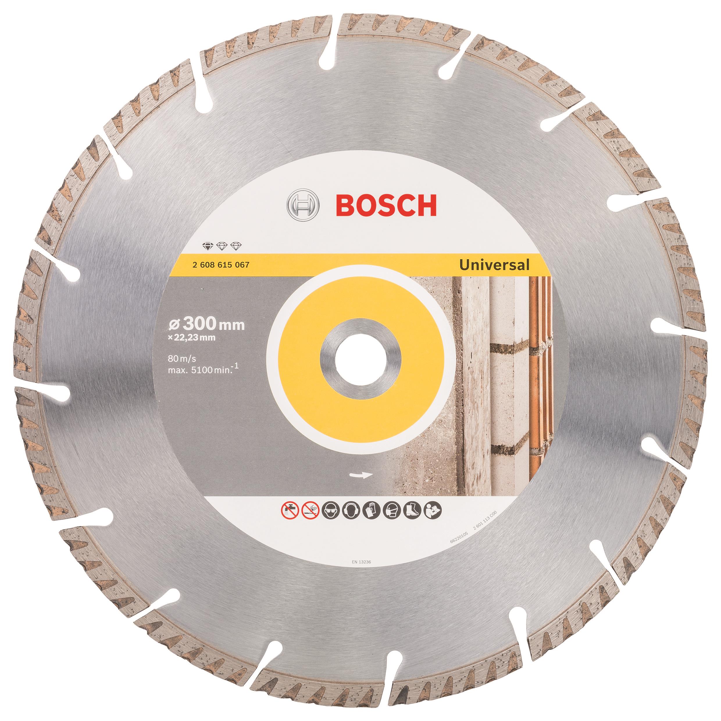 BOSCH Diamantový dělicí kotouč Standard for Universal 300 × 22,23 2.608.615.067