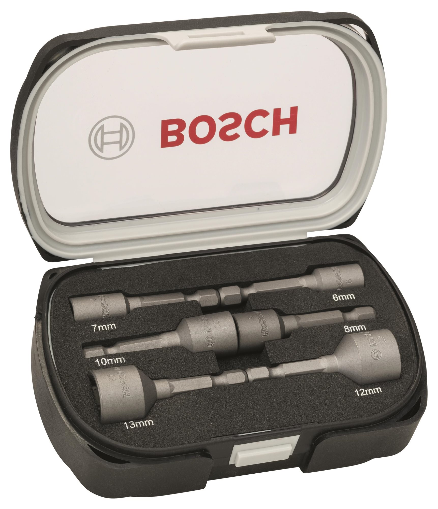 BOSCH Sada 6 nástrčných hlavic 6 – 13 mm 2.608.551.079