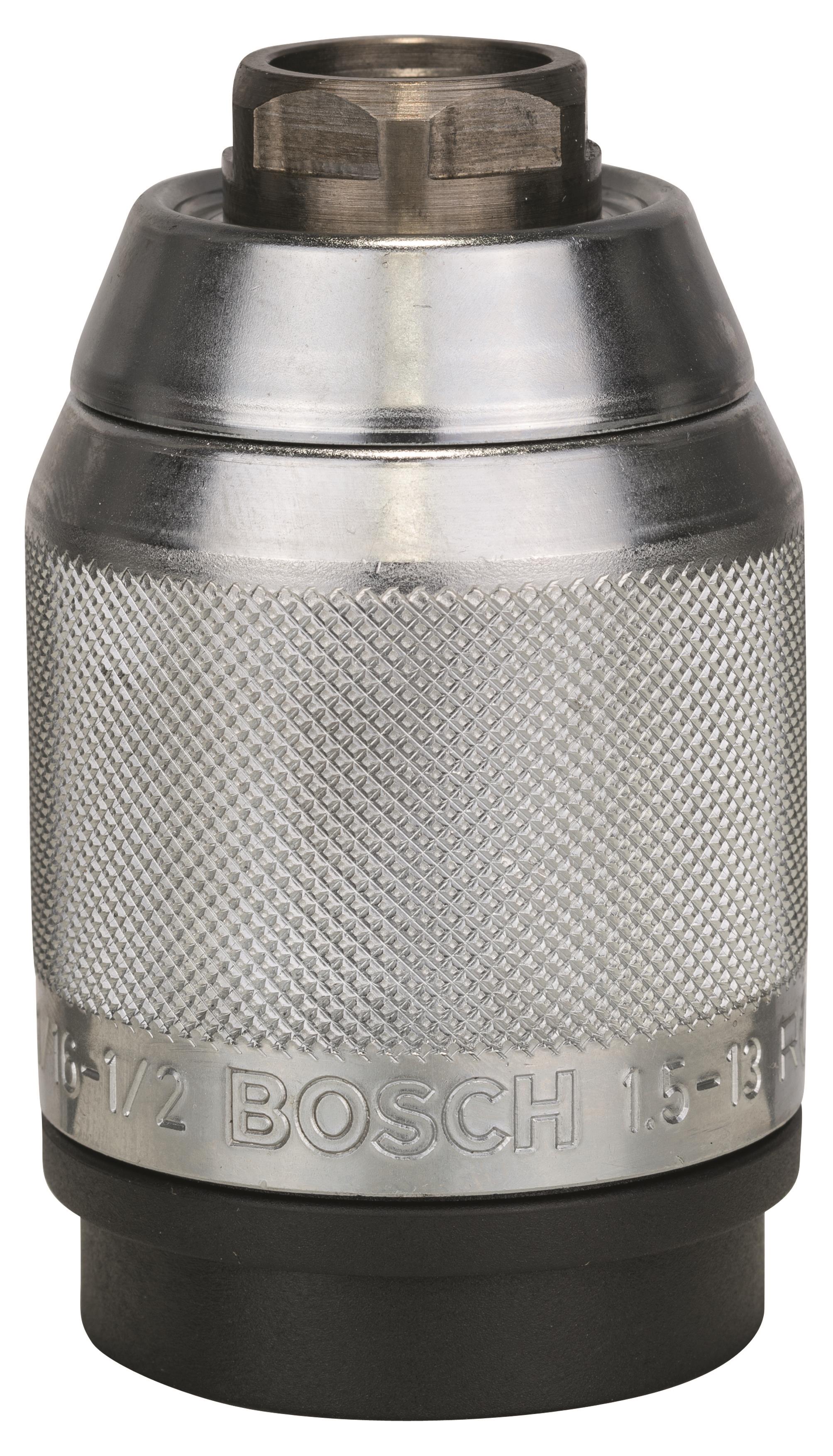 BOSCH Rychloupínací sklíčidlo matně chromované 1,5-13 mm, 1/2" – 20 2.608.572.150