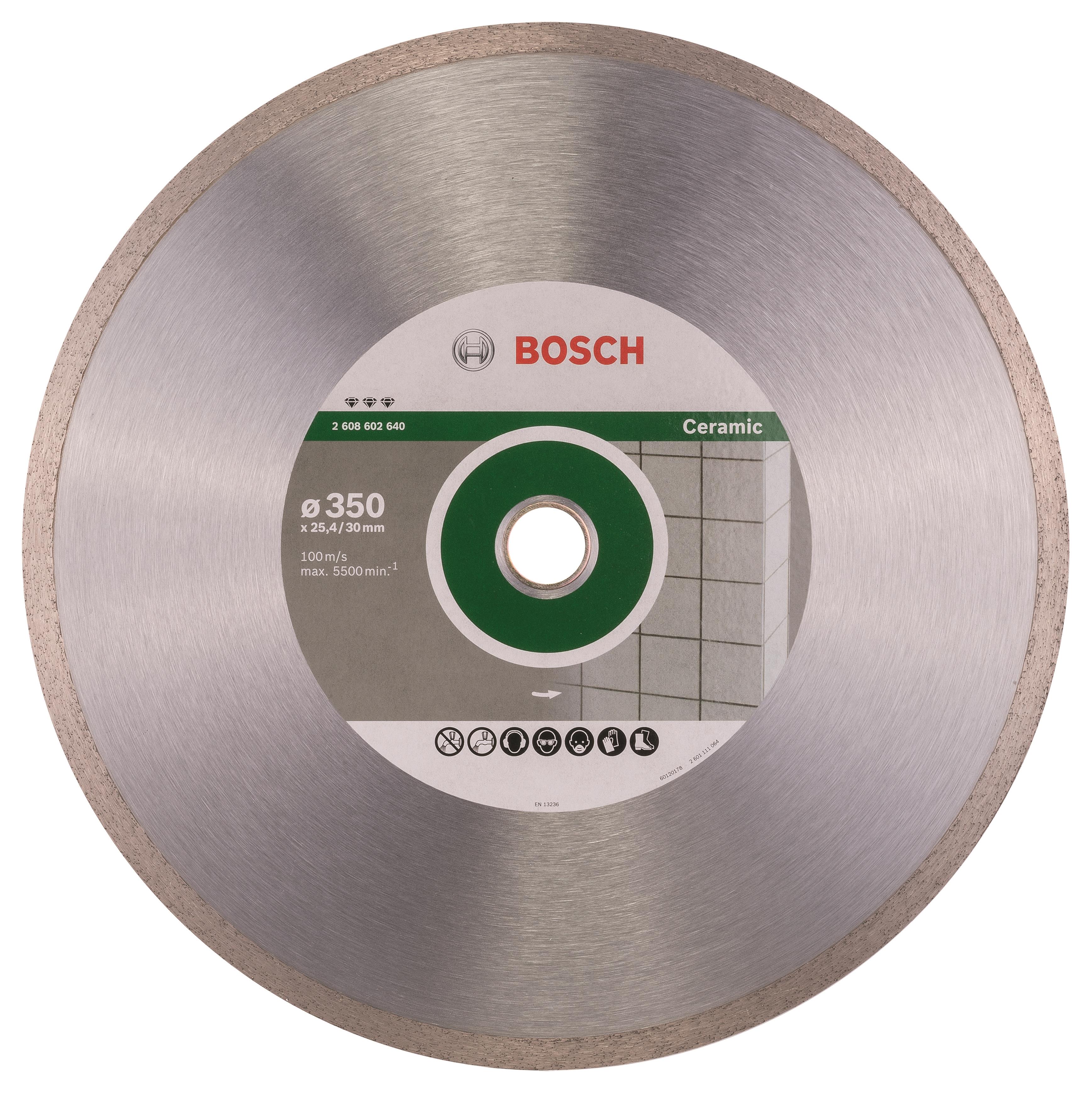 BOSCH Diamantový dělicí kotouč Best for Ceramic 350 x 30/25,40 x 3 x 10 mm 2.608.602.640