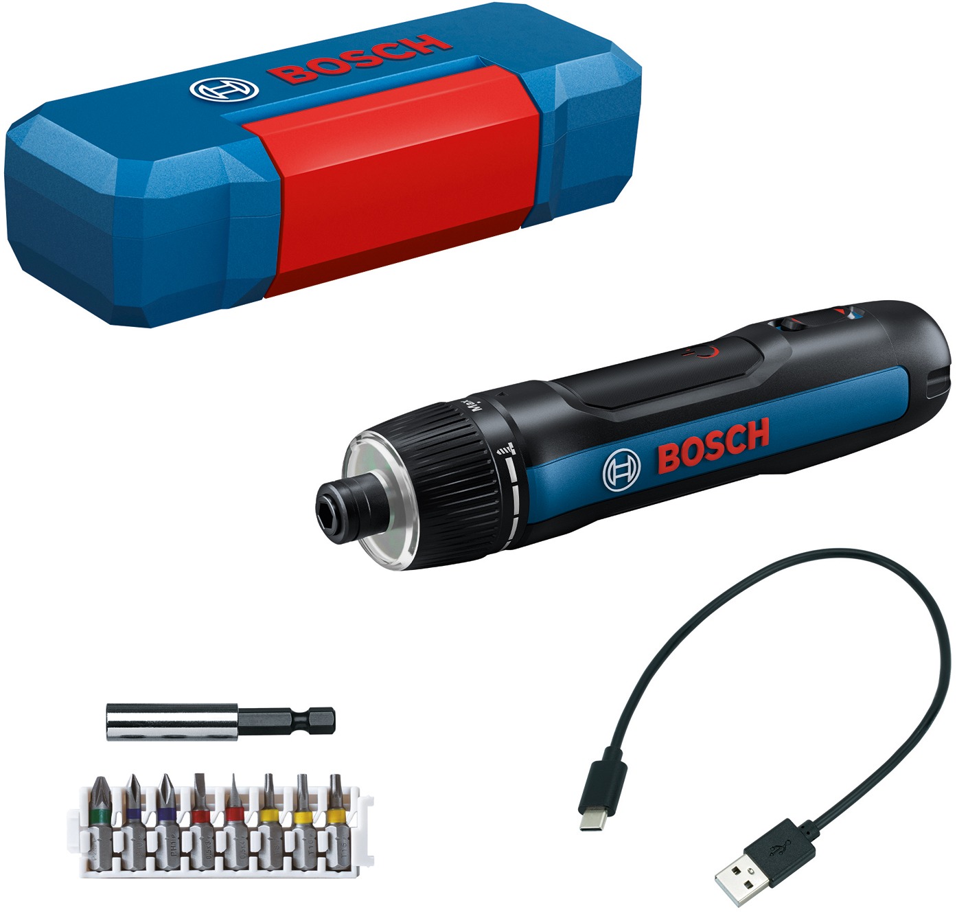 BOSCH Professional Šroubovák AKU GO, 0.601.9H2.201 (1 × 2 Ah)