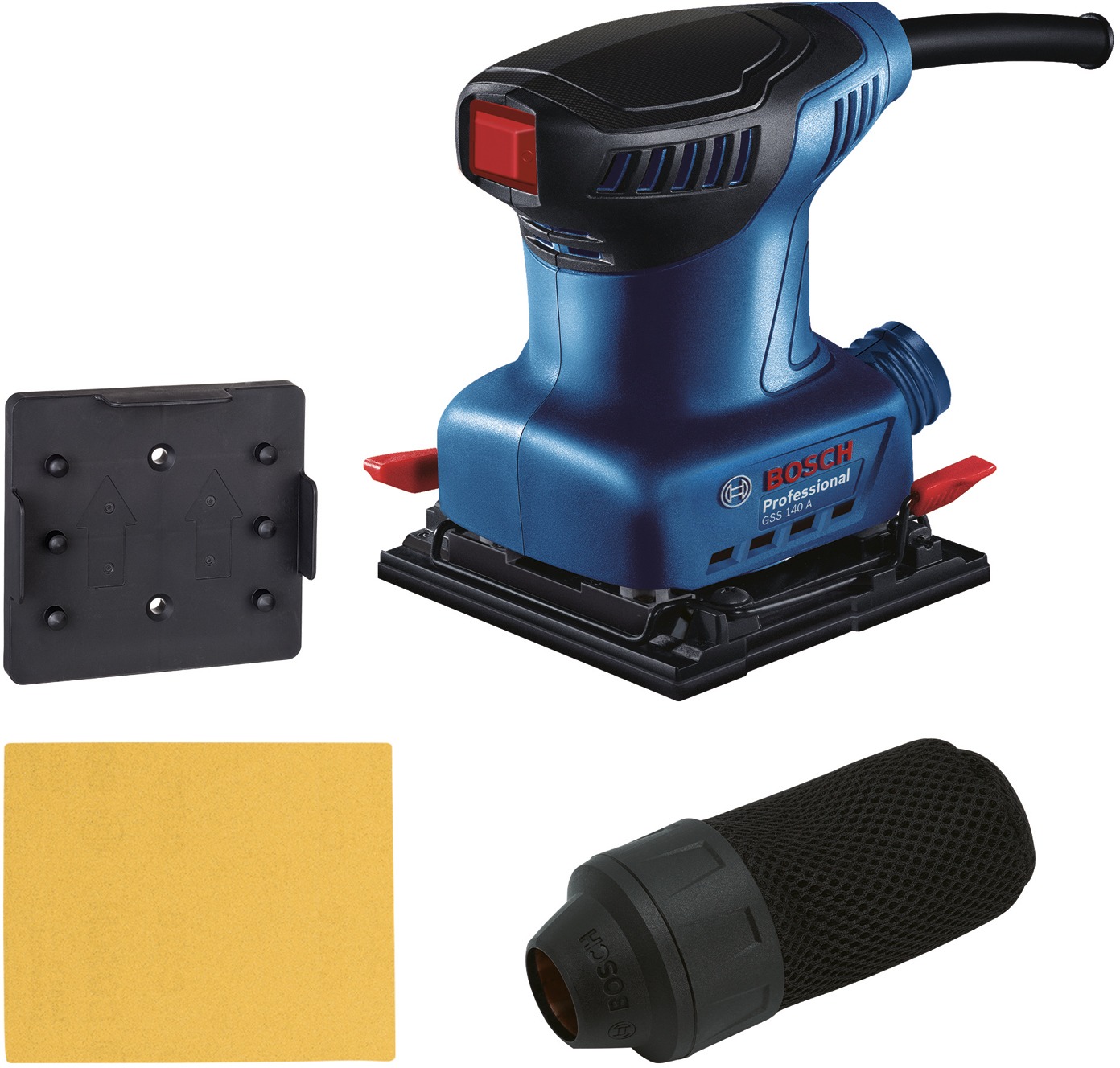BOSCH Professional Vibrační bruska elektrická GSS 140 A 0.601.2A8.021