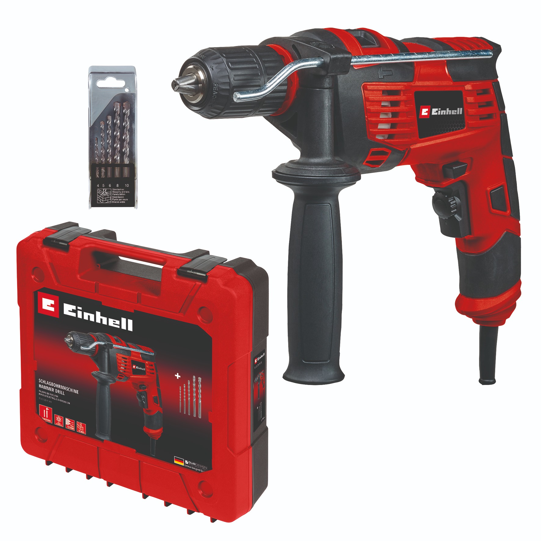 EINHELL Vrtačka příklepová elektrická TC-ID 720/1 E Kit, 4259846