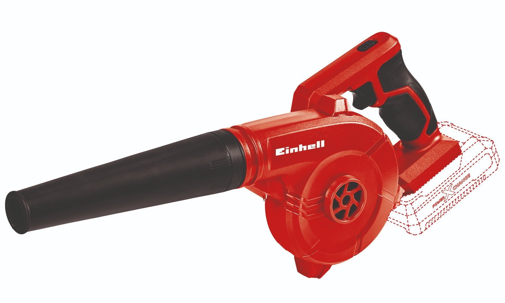 EINHELL Fukar na listí AKU TE-CB 18/180 Li-Solo, 3408001 (bez AKU)