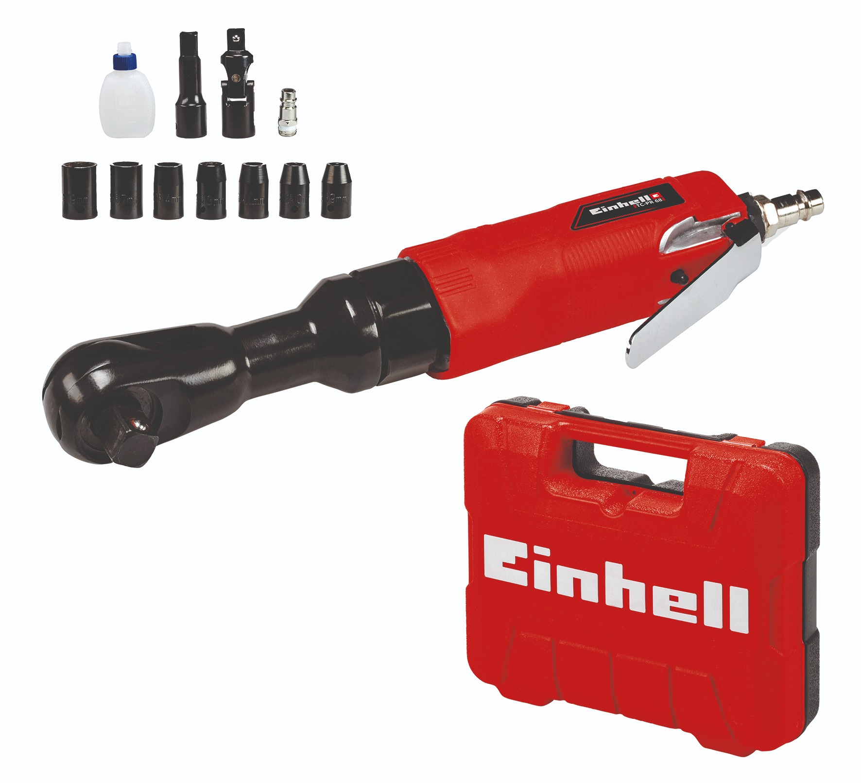 EINHELL Rázový utahovák pneumatický s ráčnou TC-PR 68 (MEDIUM), 4139180