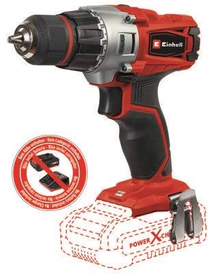 EINHELL Akumulátorový šroubovák TE-CD 45706 Li-Solo (bez aku)