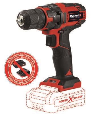 EINHELL Šroubovák AKU TC-CD 18/35 Li - Solo, 4513927 (bez AKU)