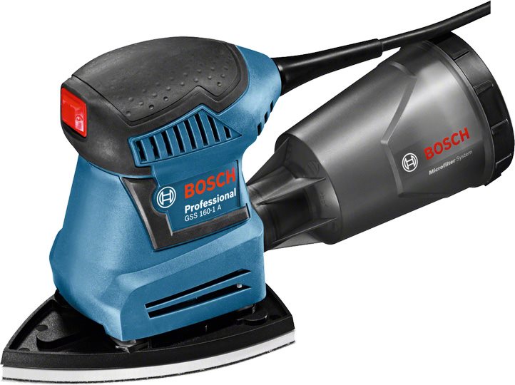 BOSCH Professional Vibrační bruska elektrická GSS 160-1 A Multi 0.601.2A2.300