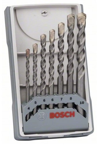 BOSCH 7dílná sada vrtáků do betonu