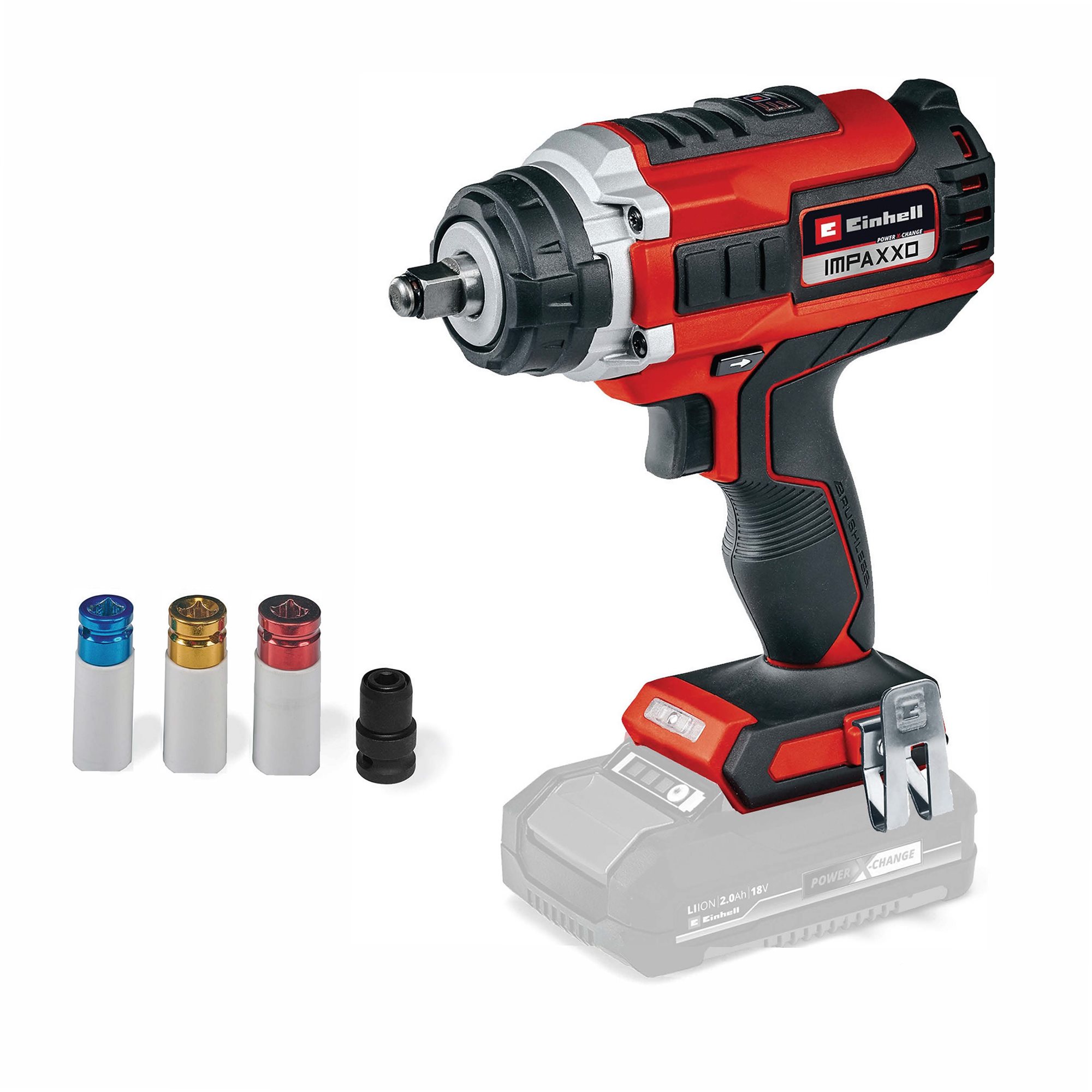 EINHELL Professional Rázový utahovák AKU IMPAXXO 18/400, 4510070 (bez AKU)