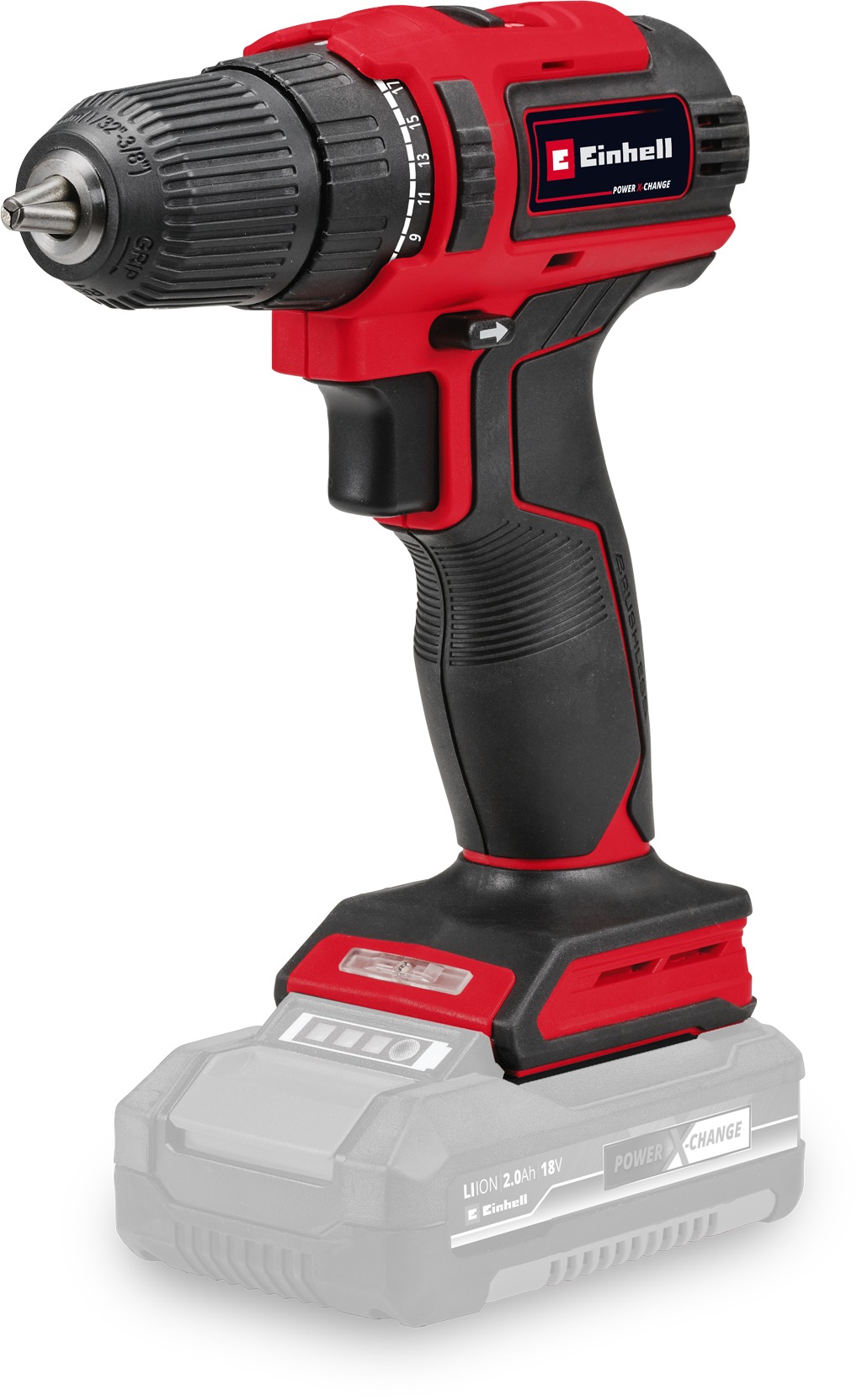 EINHELL Kompaktní vrtačka AKU TE-CD 18/40 Li Brushless solo, 4513997 (bez AKU)
