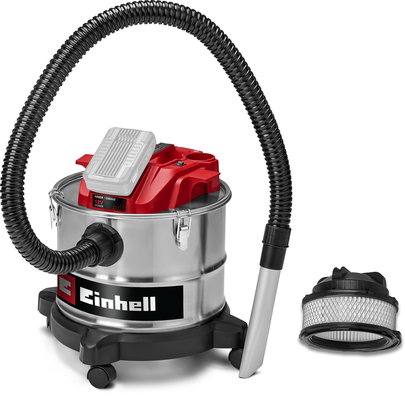 EINHELL Aku vysavač popela TE-AV 18/15 Li C-Solo, 2351700