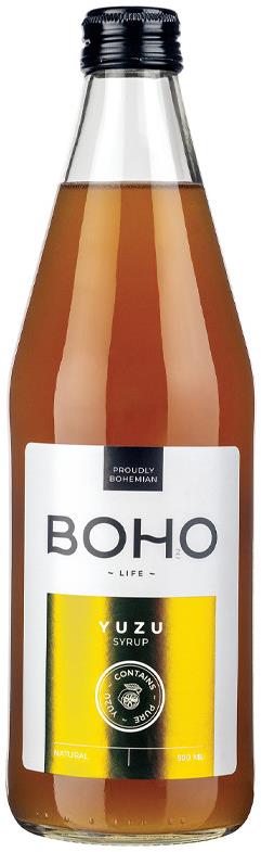 BOHO Sirup, Yuzu, 0,5 l