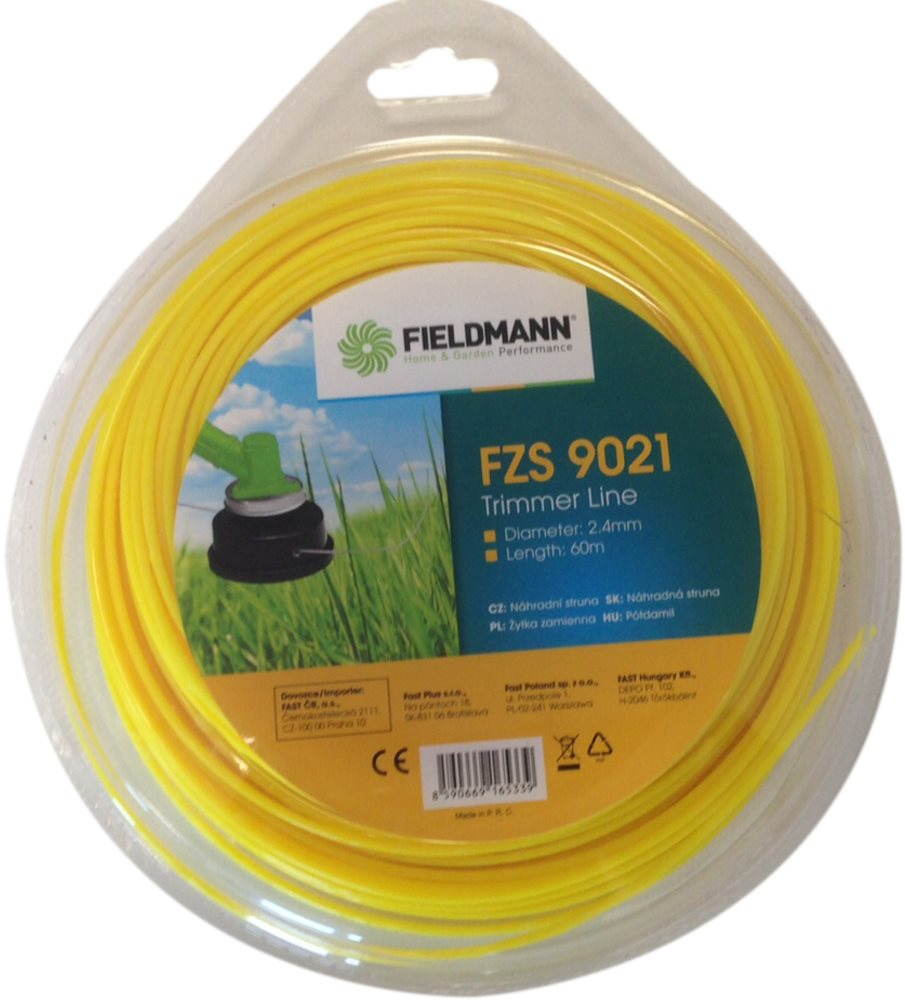 FIELDMANN Struna do sekačky 2,4 mm, 60 m FZS 9021
