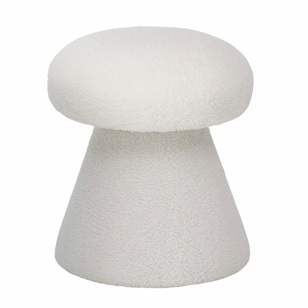 Boltze Taburet TOLIN, bílý, výška 44 cm