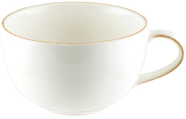 Bonna Šálek na cappuccino Lapya Wood 350 ml, 6 ks