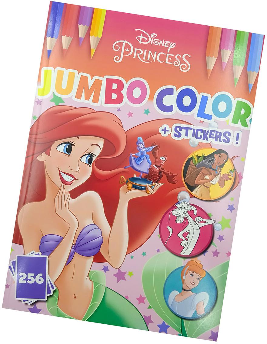 Disney Maxi omalovánky Jumbo - Princezny