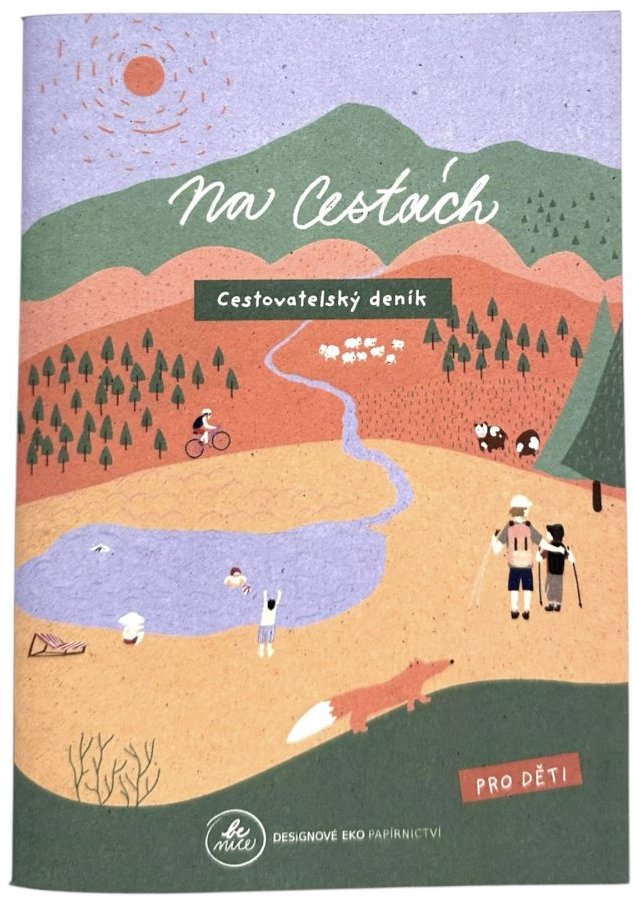 Be Nice EKO Cestovatelský deník pro děti