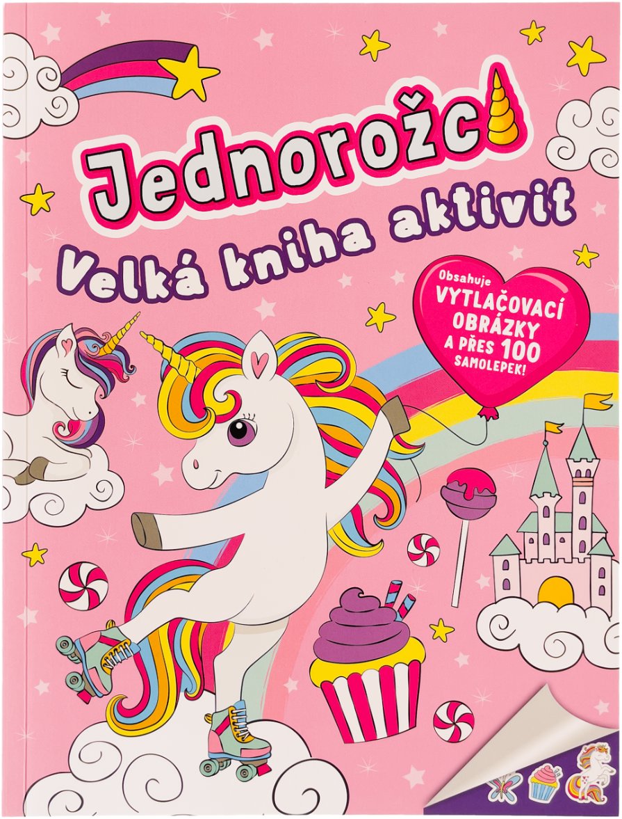 Jednorožci Velká kniha aktivit