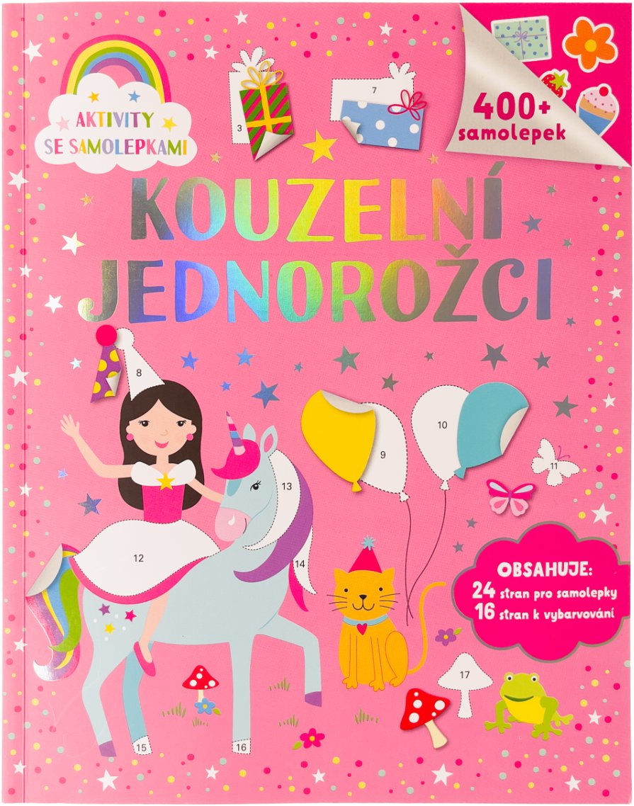 Kouzelní jednorožci 400 samolepek